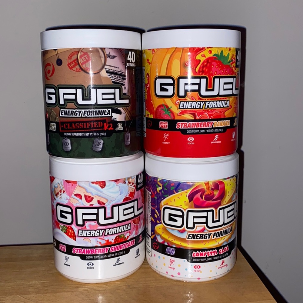 GFuel | 4 Tubs |